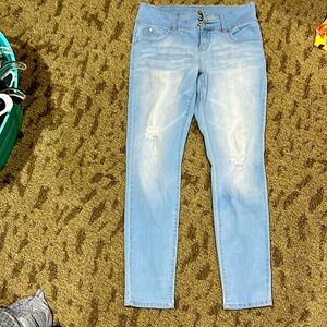 WBB (want a better butt) Royalty faded stretch jeans. Fit amazing! Sz 10